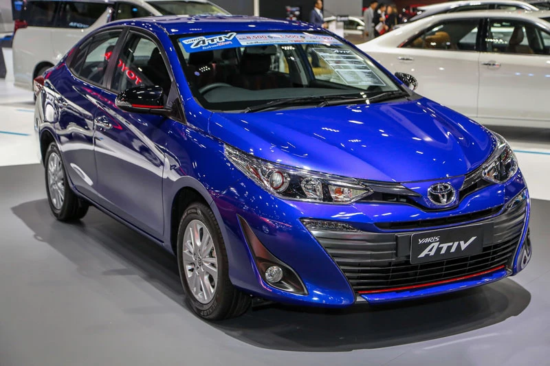 10. Toyota Yaris Ativ (doanh số: 9.146 chiếc).
