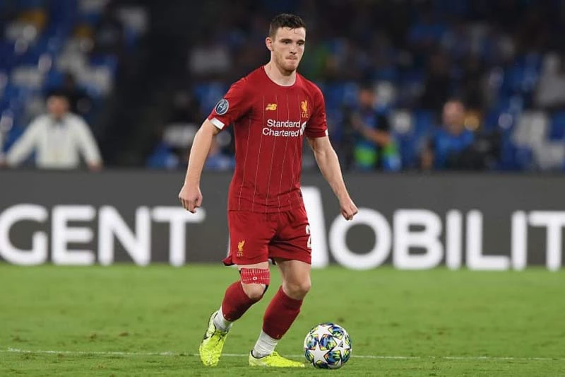 2. Andrew Robertson (Liverpool - Định giá chuyển nhượng: 64 triệu euro).