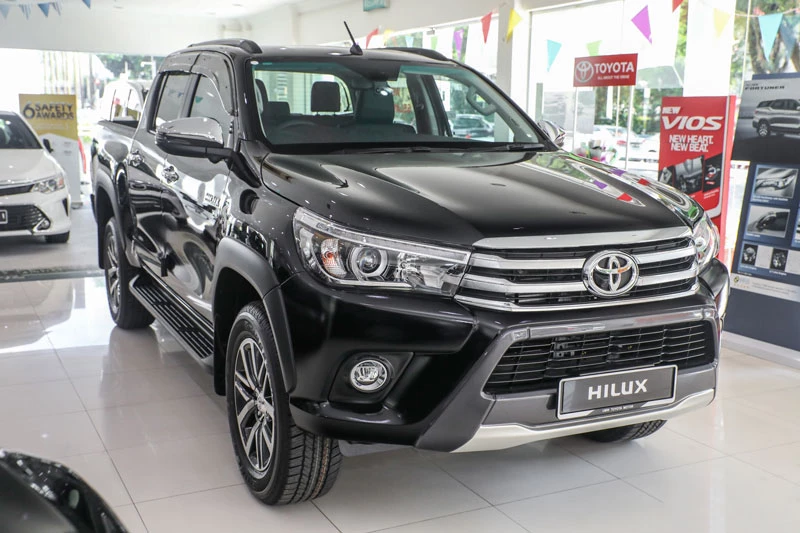 2. Toyota Hilux (doanh số: 59.101 chiếc). 