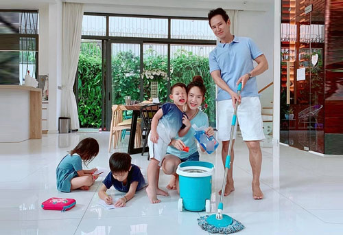 Biệt thự bề thế của vợ chồng Lý Hải - Minh Hà