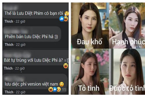 Sau Lưu Diệc Phi, Diễm My 9x bị chế ảnh chê 'trăm biểu cảm như một'