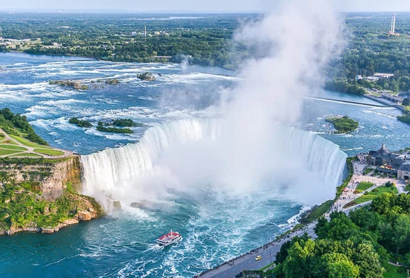 4. Thác Niagara, Mỹ và Canada.