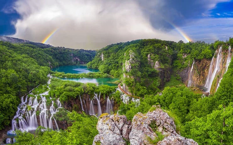 6. Thác Plitvice, Croatia.