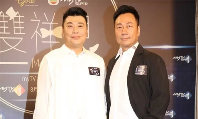 Lê Diệu Tường (phải) và Nguyễn Triệu Tường dẫn chung một show giải trí của TVB.