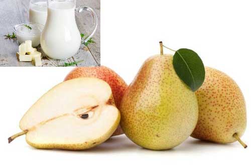 Da trắng sáng mịn màng chỉ bằng 1 quả lê, bạn đã thử chưa?