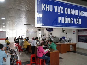 Hơn 9000 lao động Hà Nội làm thủ tục hưởng trợ cấp thất nghiệp trong tháng 8