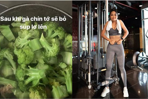 Hoa hậu H'Hen Niê gợi ý thực đơn sau khi rời phòng tập