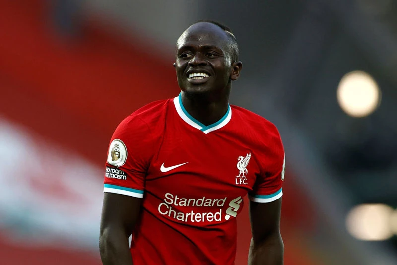 Tiền vệ trái: Sadio Mane.