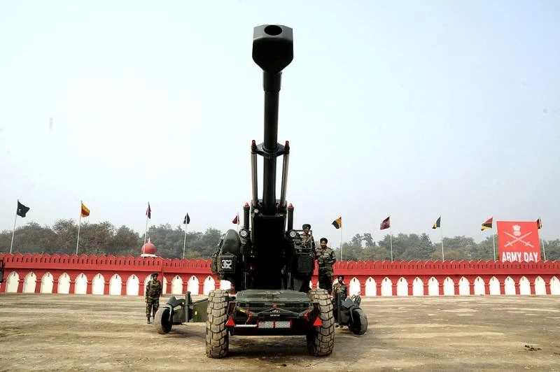 Lựu pháo nòng dài FH77 Bofors 155 mm của Quân đội Ấn Độ. Ảnh: Topwar.