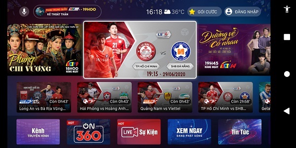 VTVcab cung cấp nội dung tới khách hàng trên đa nền tảng