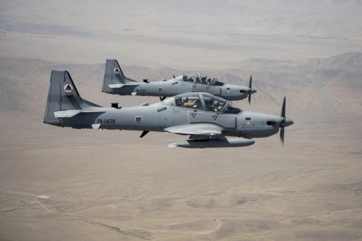 Cường kích A29 Super Tucano của Không quân Afghanistan. Ảnh: Janes Defense.