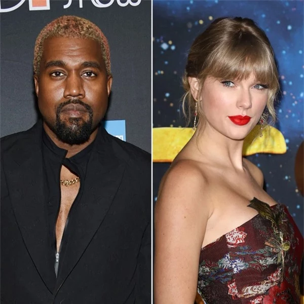 Kanye West và Taylor Swift.