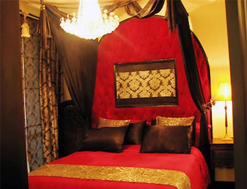 Phòng ngủ với gam màu  đặc biệt