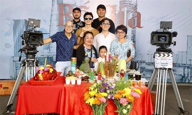 Nghệ sĩ Ngọc Giàu, diễn viên Lê Giang và Tuấn Trần từng đóng Bố già bản web drama đều trở lại với phiên bản chiếu rạp.