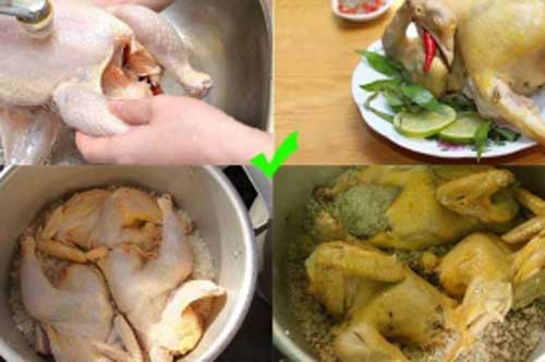 Mách mẹ cách luộc gà không cần nước, thịt vàng ươm, không bở, thơm ngon ngọt thịt