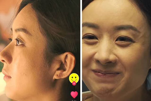 Được khen trẻ như thiếu nữ, ảnh phóng to cho thấy làn da của Triệu Lệ Dĩnh có thực như mơ?