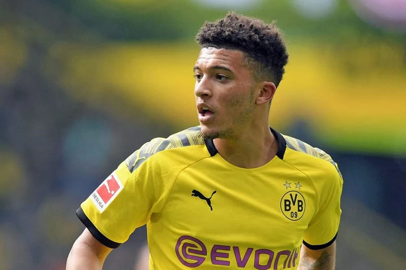 3. Jadon Sancho (Borussia Dortmund - Định giá chuyển nhượng 159 triệu bảng).