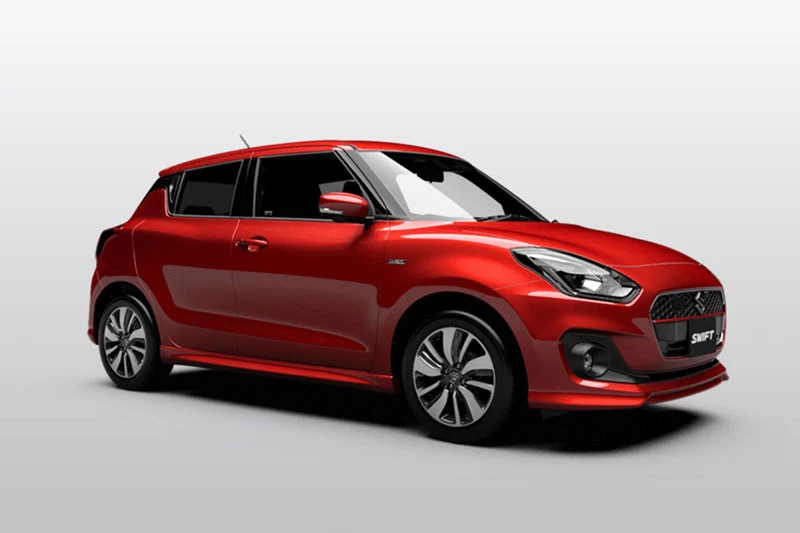 3. Suzuki Swift (doanh số: 76.904 chiếc).