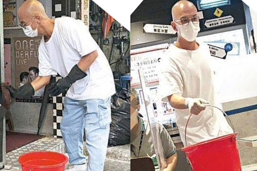 Tài tử TVB làm bồi bàn kiếm thêm