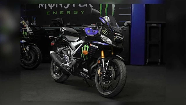 Yamaha YZF-R3 Monster Energy MotoGP Edition 2021 chính thức ra mắt - Ảnh 2.
