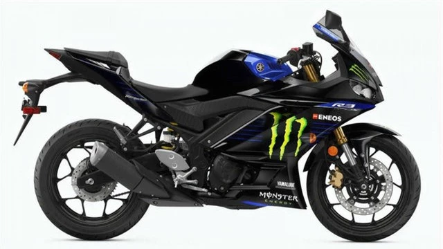 Yamaha YZF-R3 Monster Energy MotoGP Edition 2021 chính thức ra mắt - Ảnh 5.