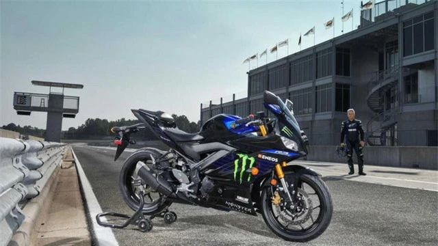 Yamaha YZF-R3 Monster Energy MotoGP Edition 2021 chính thức ra mắt - Ảnh 6.