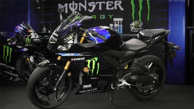 Yamaha YZF-R3 Monster Energy MotoGP Edition 2021 chính thức ra mắt - Ảnh 8.