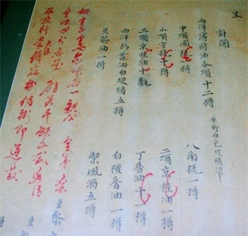 Các kiểu đánh dấu, viết lên châu bản của vua Nguyễn thời trị vì tại cố đô Huế