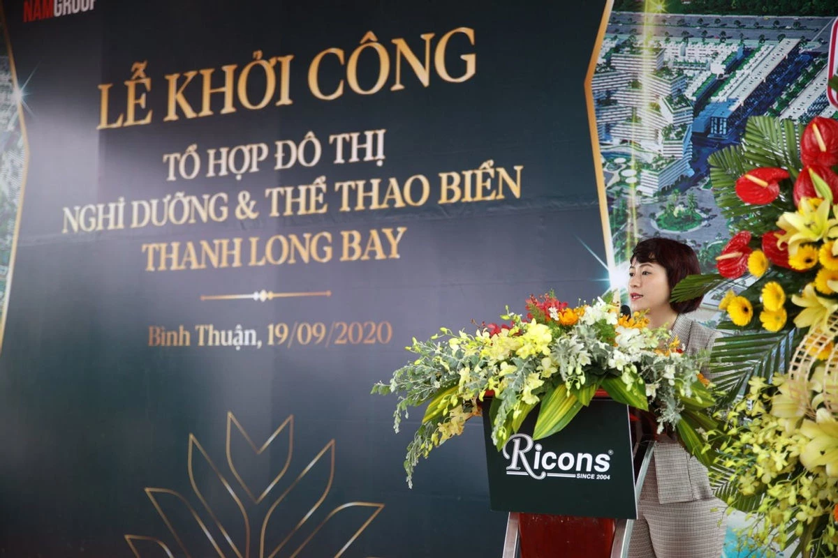 Theo bà Mai, Tổ hợp Đô thị nghỉ dưỡng và Thể thao biển Thanh Long Bay được Tập đoàn Nam Group phát triển với rất nhiều tâm huyết. 
