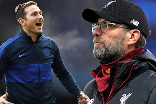 Màn đấu trí căng thẳng giữa Frank Lampard và Juergen Klopp