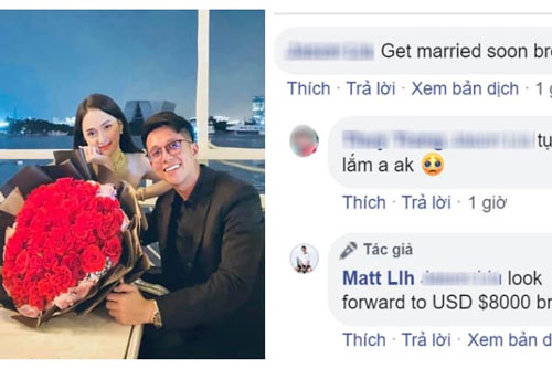 Matt Liu 'đánh trống lảng' khi bị giục kết hôn với Hương Giang?