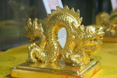 11 chiếc ấn rồng vàng tinh xảo của triều Nguyễn