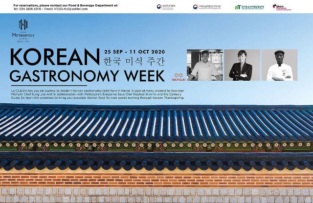 Tuần lễ ẩm thực Hàn Quốc tại Metropole Hà Nội