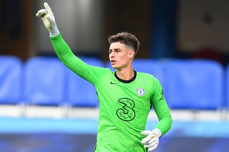 =2. Kepa Arrizabalaga (Chelsea, giá trị hiện nay: 25,2 triệu bảng, mức giảm giá từ ngày 1/1/2020 đến nay: 28,8 triệu bảng).