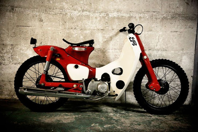 Những kiểu độ Honda Super Cub độc đáo của dân chơi Việt
