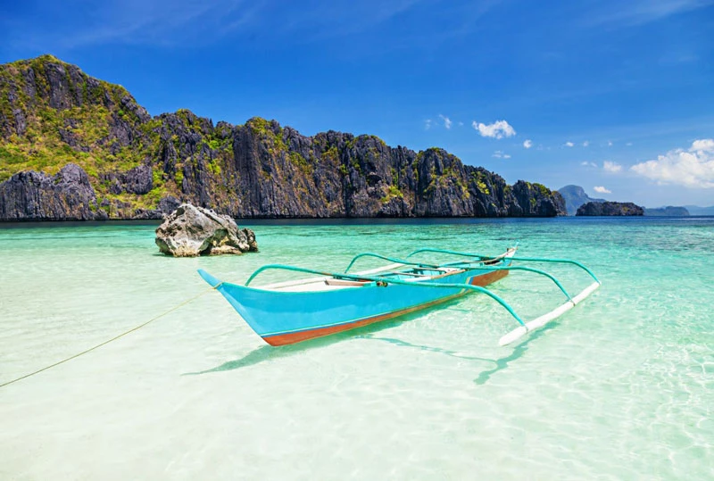 7. Bãi biển El Nido, Philippines.