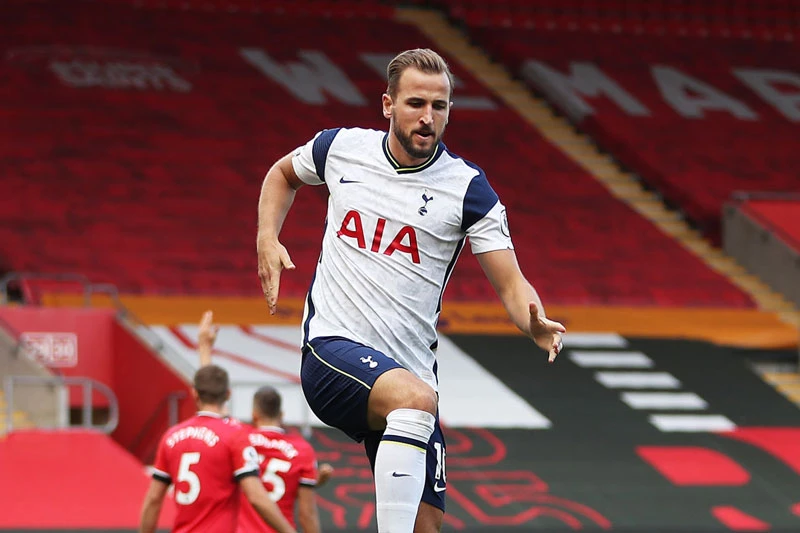 =5. Harry Kane (Tottenham, giá trị hiện nay: 108 triệu bảng, mức giảm giá từ ngày 1/1/2020 đến nay: 27 triệu bảng).