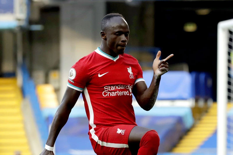 =5. Sadio Mane (Liverpool, giá trị hiện nay: 108 triệu bảng, mức giảm giá từ ngày 1/1/2020 đến nay: 27 triệu bảng).