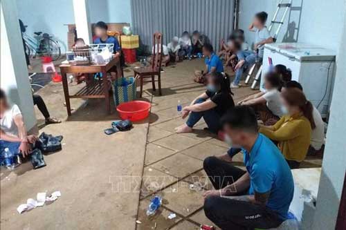 Triệt phá tụ điểm đánh bạc quy mô lớn tại Đắk Nông