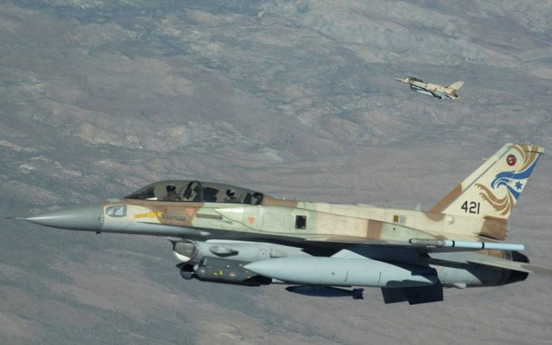 Máy bay chiến đấu của Israel “rình rập” biên giới Syria-Lebanon