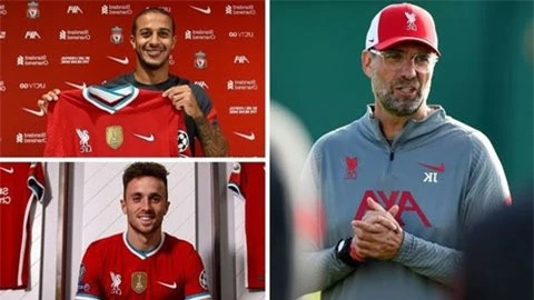 Liverpool sở hữu đội hình đắt giá nhất thế giới sau khi mua Thiago và Jota