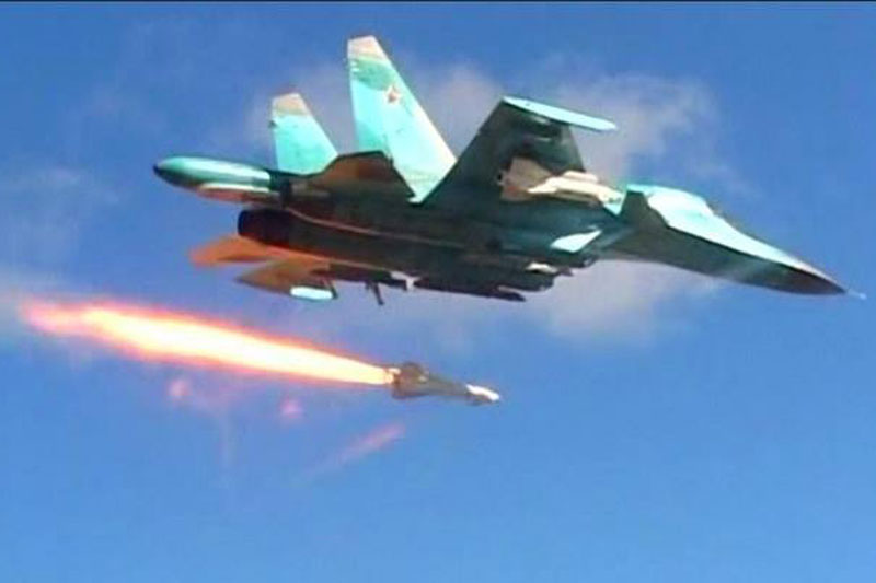 Chiến đấu cơ Nga và Syria phá hủy trung tâm chỉ huy thánh chiến ở Idlib
