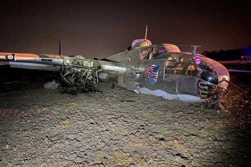 Máy bay ném bom B-25 gặp nạn tại Mỹ. Ảnh: Avia-pro.