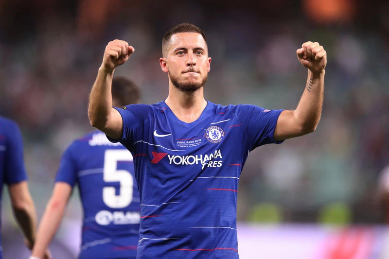 Tiền đạo: Eden Hazard.