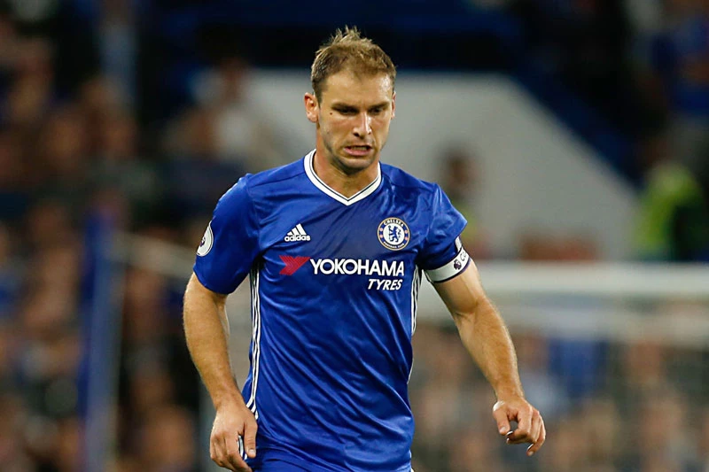 Hậu vệ phải: Branislav Ivanovic.