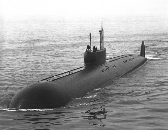 Tàu ngầm K-222. Ảnh: Wikipedia