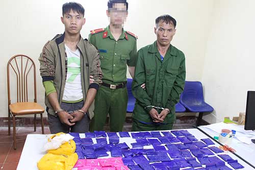 Sơn La: Hai đối tượng bị bắt quả tang mua bán 80 túi ma túy tổng hợp