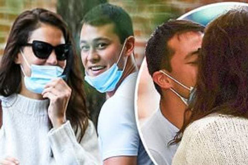 Bị mang tiếng 'tiểu tam', Katie Holmes vẫn dính sam với bồ trẻ, quên cả con gái Suri