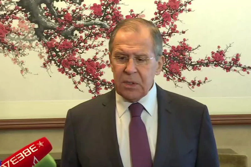 Bộ trưởng Ngoại giao Nga Sergey Lavrov.