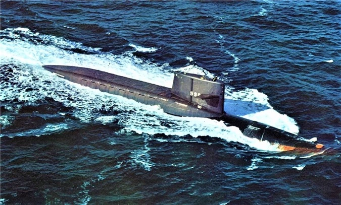 Chiếc USS George Washington; Nguồn: wikipedia.org